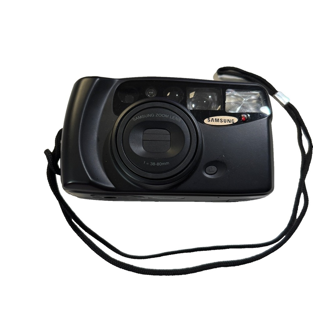 Samsung AF Zoom 1050 35mm Film Camera Point Shoot Tested Working